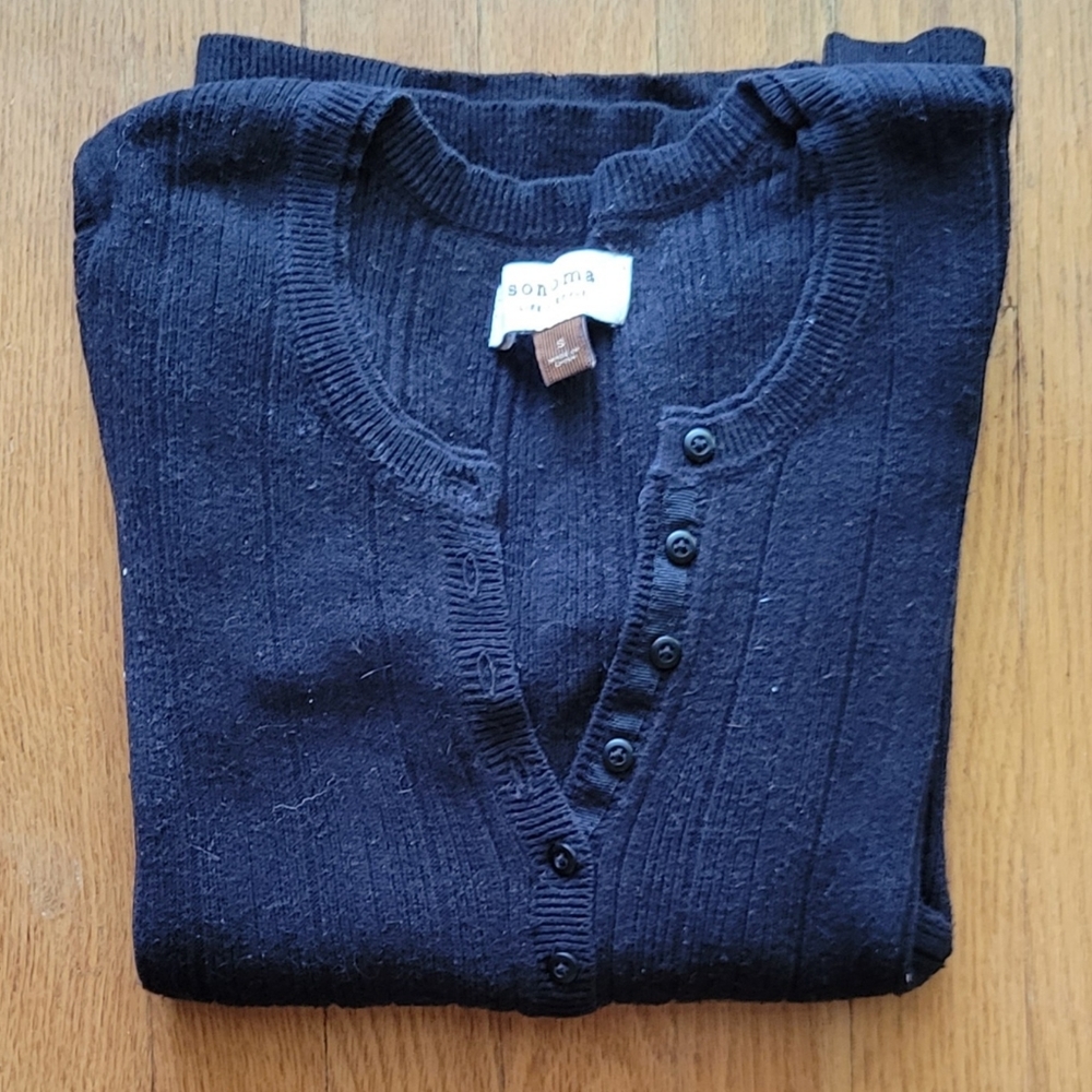 1/2 Button-Up Sweater